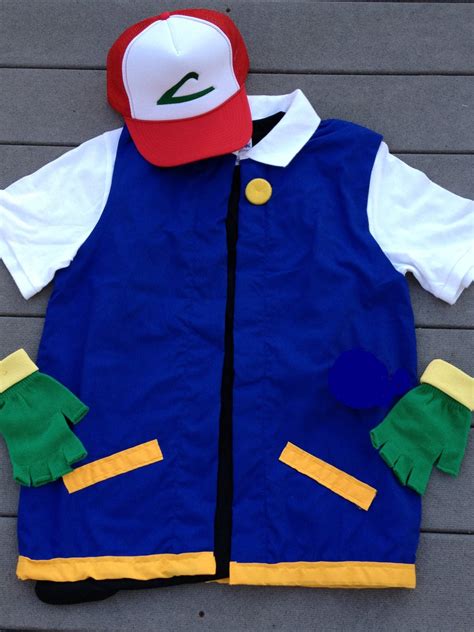 ash pokemon trainer costume|ash pokemon costume adult.